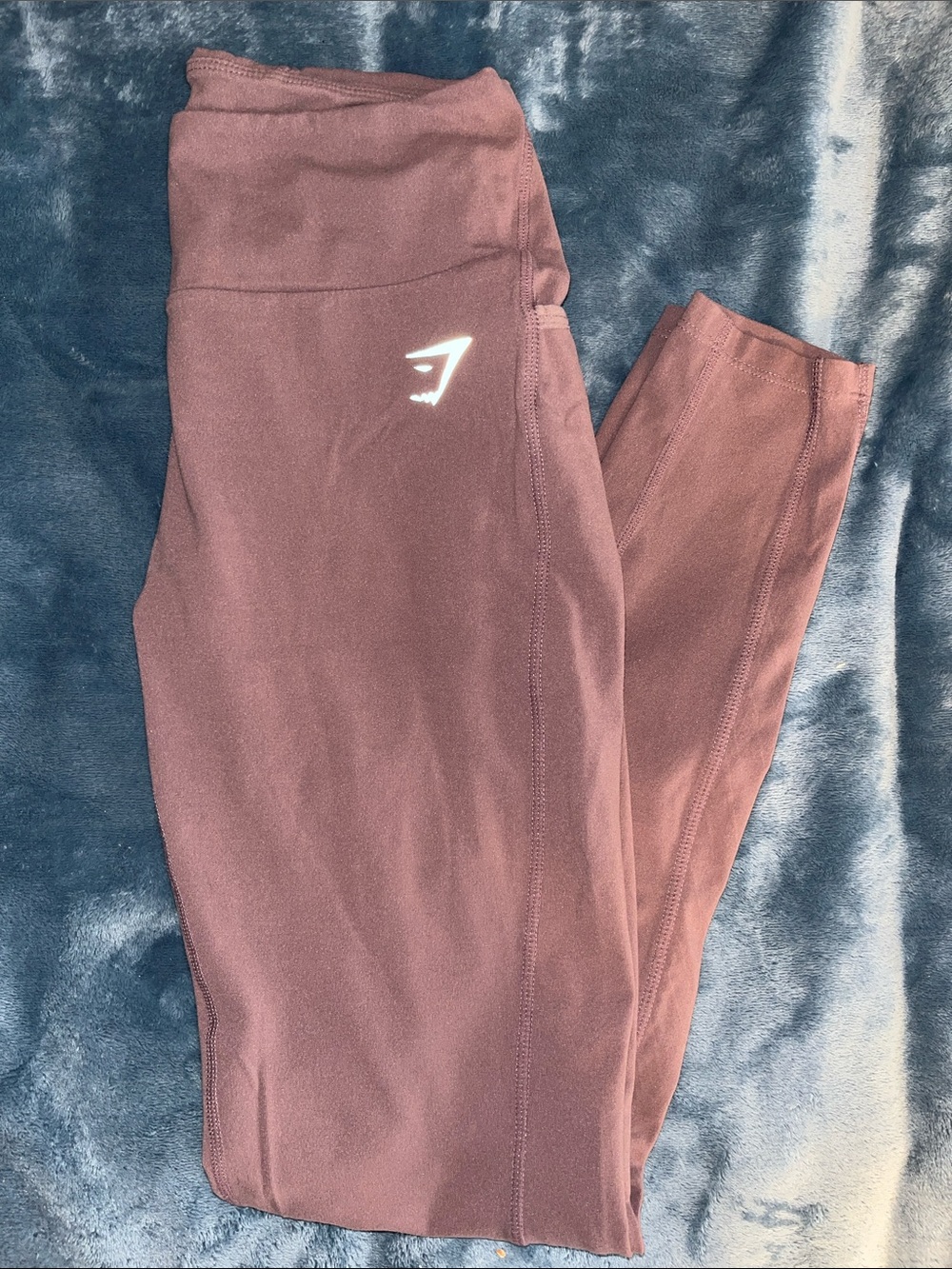 Gymshark High-Rise Leggings in Dusty Mauve